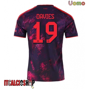 Bayern Munich Alphonso Davies #19 Terza Maglia 2026-27 Manica Corta Bayern Munich Alphonso Davies #19 Terza Maglia 2026-27 Manica Corta